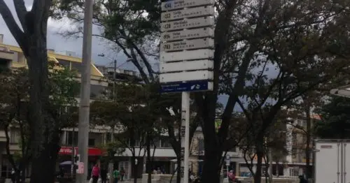 PARADERO SITP CAI LA SOLEDAD  166A00 PARADERO SITP CAI LA SOLEDAD  166A00